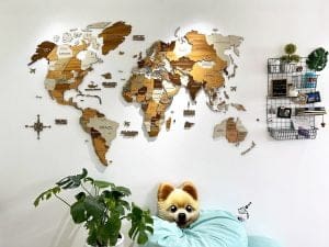 Bản đồ gỗ Woodencore