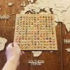 bản đồ thế giới bằng gỗ 3d Sandy -1