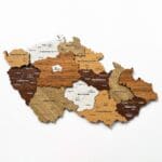 Ban do nuoc cong hoa sec (Czech Republic) bang go 3d
